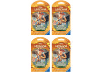 2026 Disney Lorcana Ravensburger Wilds Unknown Booster Pack 4x Lot