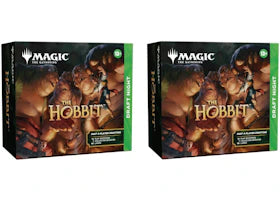2026 Magic the Gathering The Hobbit Draft Night Box 2x Lot - vue 360