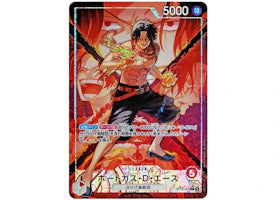 2026 One Piece One Piece Card Game The Time of Battle Portgas.D.Ace L-P (Japanese) OP16-001 Ungraded