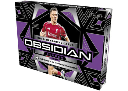 2026 Panini Obsidian Soccer Hobby Box - authentic Panini product