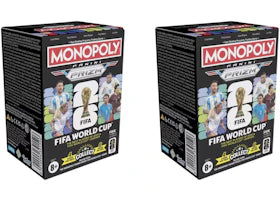 2026 Panini Prizm Monopoly FIFA World Cup Booster Box 2x Lot - vue 360