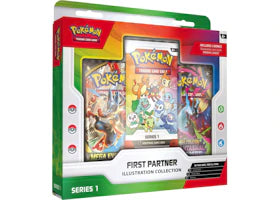 2026 Pokémon First Partner Illustration Collection Series 1 Box - vue 360