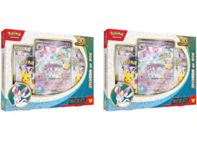 2026 Pokémon Mega Evolution 30th Celebration Sylveon ex Box 2x Lot