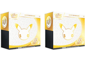 2026 Pokémon Mega Evolution 30th Celebration Elite Trainer Box 2x Lot - vue 360