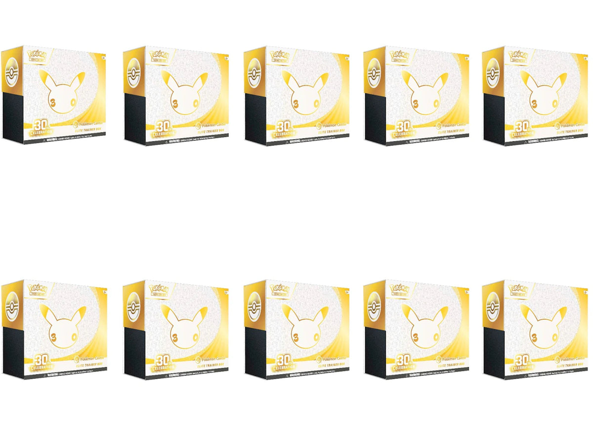 2026 Pokémon Mega Evolution 30th Celebration Pokemon Center Elite Trainer Box 10x Lot - vue secondaire A