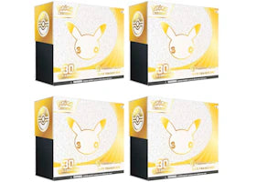 2026 Pokémon Mega Evolution 30th Celebration Pokemon Center Elite Trainer Box 4x Lot - vue 360