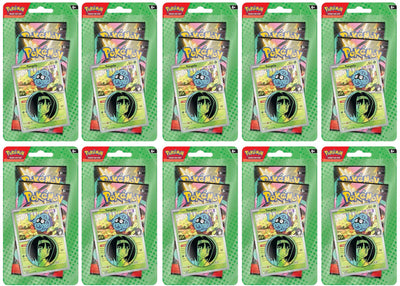2026 Pokémon Mega Evolution Ascended Heroes Collection (Erika) Blister Pack (10x Lot)