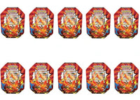 2026 Pokémon Mega Evolution Ascended Heroes Mega Emboar ex Tin 10x Lot