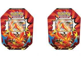 2026 Pokémon Mega Evolution Ascended Heroes Mega Emboar ex Tin 2x Lot - vue 360