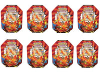 2026 Pokémon Mega Evolution Ascended Heroes Mega Emboar ex Tin 8x Lot