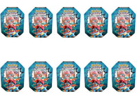 2026 Pokémon Mega Evolution Ascended Heroes Mega Feraligatr ex Tin 10x Lot