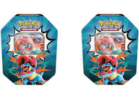2026 Pokémon Mega Evolution Ascended Heroes Mega Feraligatr ex Tin 2x Lot