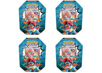 2026 Pokémon Mega Evolution Ascended Heroes Mega Feraligatr ex Tin 4x Lot