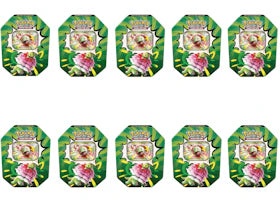2026 Pokémon Mega Evolution Ascended Heroes Mega Meganium ex Tin 10x Lot
