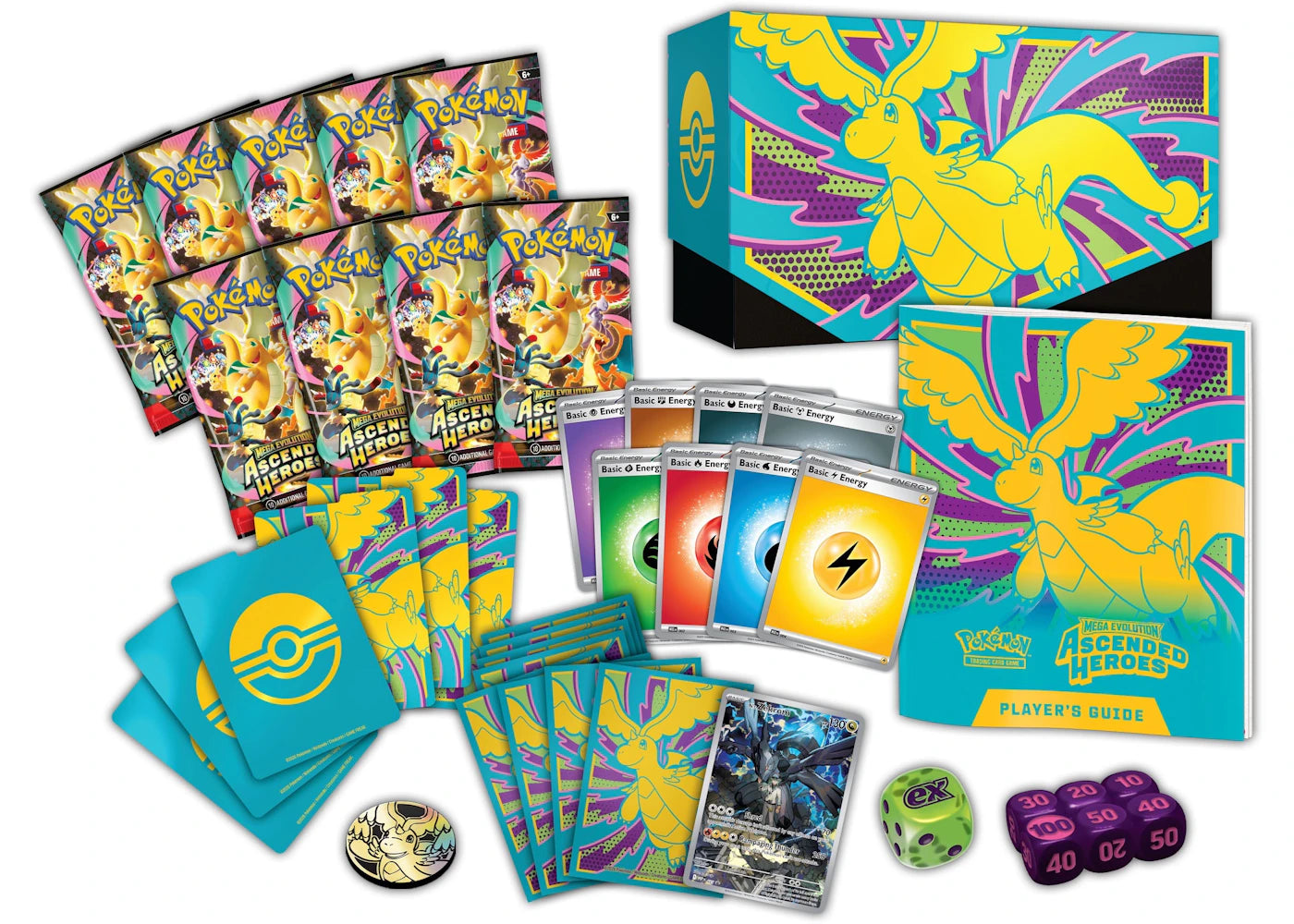 2026 Pokémon Mega Evolution Ascended Heroes Elite Trainer Box 2x Lot - vue secondaire B