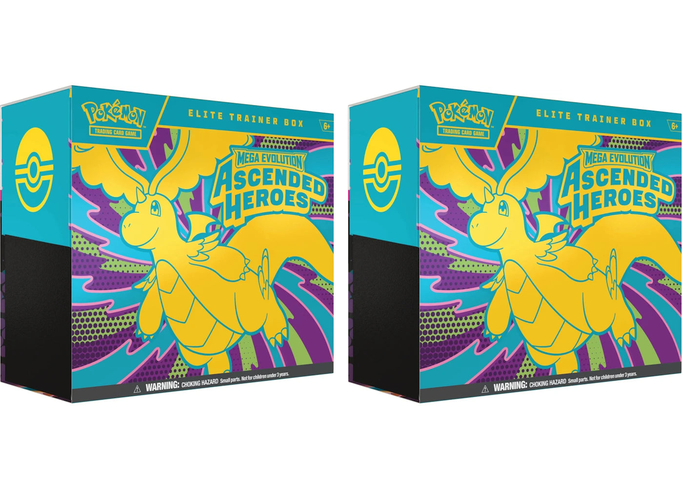 2026 Pokémon Mega Evolution Ascended Heroes Elite Trainer Box 2x Lot - vue secondaire A