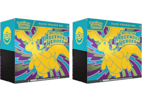 2026 Pokémon Mega Evolution Ascended Heroes Elite Trainer Box 2x Lot
