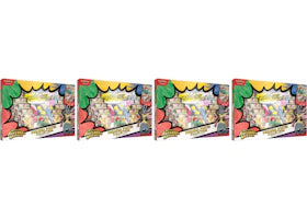 2026 Pokémon Mega Evolution Ascended Heroes Mega Lucario Premium Poster Collection 4x Lot - vue 360