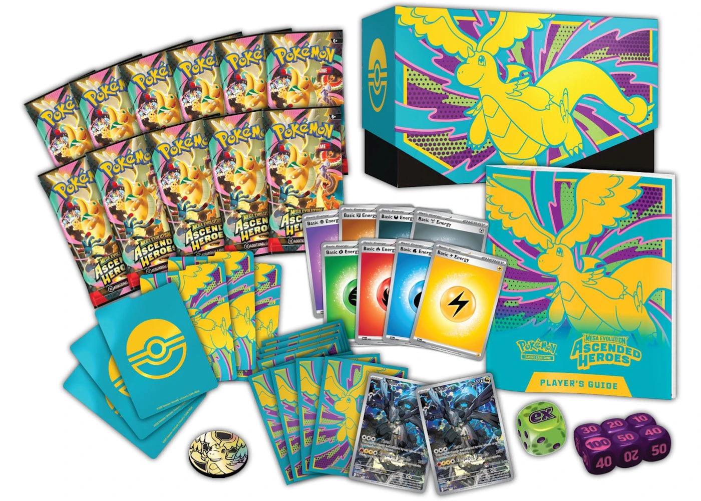 2026 Pokémon Mega Evolution Ascended Heroes Pokemon Center Elite Trainer Box 2x Lot - vue secondaire B
