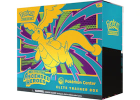 2026 Pokémon Mega Evolution Ascended Heroes Pokemon Center Elite Trainer Box - vue 360