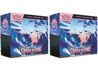 2026 Pokémon Mega Evolution Chaos Rising Elite Trainer Box 2x Lot