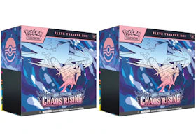 2026 Pokémon Mega Evolution Chaos Rising Elite Trainer Box 2x Lot