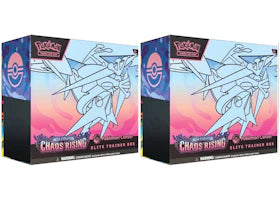 2026 Pokémon Mega Evolution Chaos Rising Pokemon Center Elite Trainer Box 2x Lot - vue 360