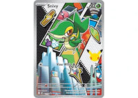 2026 Pokémon Mega Evolution First Partner Illustration Collection Series 2 Snivy Ungraded