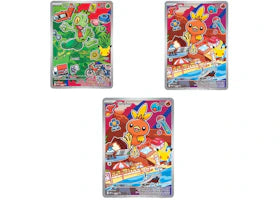 2026 Pokémon Mega Evolution First Partner Illustration Collection Series 3 Generation 3 First Partner Collection Set of 3 (Treecko/ Torchic/ Mudkip) Ungraded
