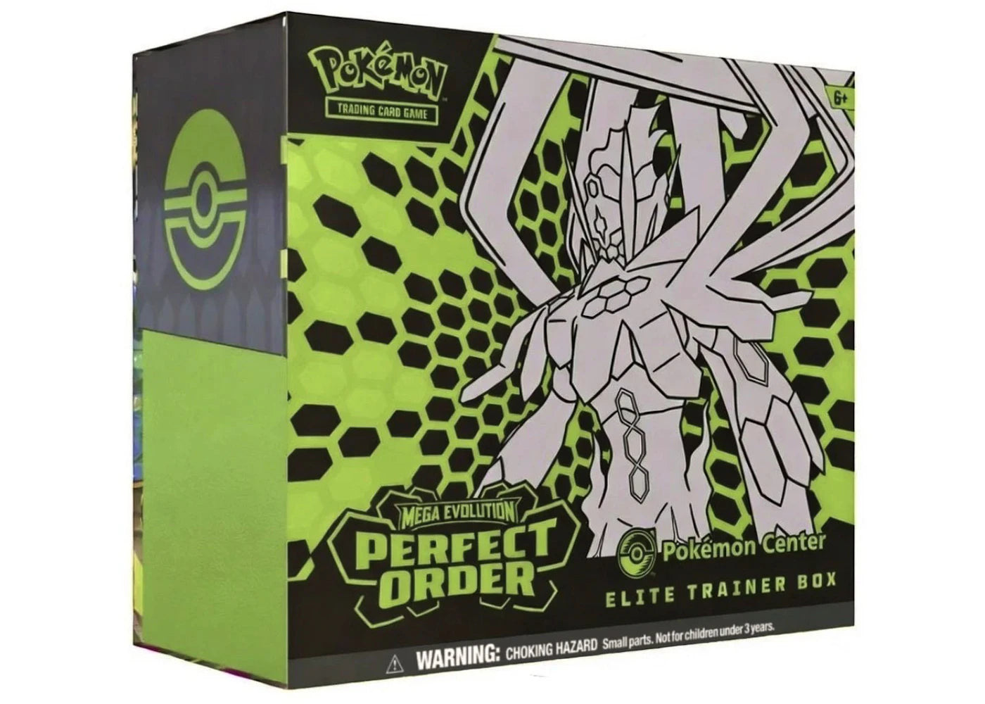 2026 Pokémon Mega Evolution Perfect Order Pokemon Center Elite Trainer Box - vue 360