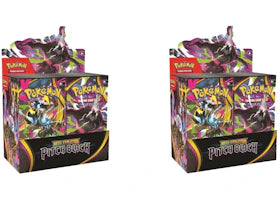 2026 Pokémon Mega Evolution Pitch Black Booster Box 2x Lot - vue 360