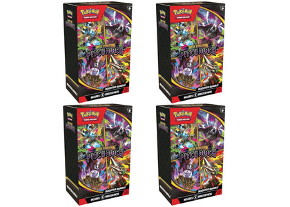 2026 Pokémon Mega Evolution Pitch Black Booster Bundle 4x Lot - authentic Pokemon product