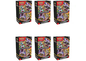 2026 Pokémon Mega Evolution Pitch Black Booster Bundle 6x Lot - vue 360
