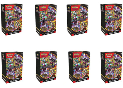 2026 Pokémon Mega Evolution Pitch Black Booster Bundle 8x Lot - authentic Pokemon product