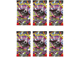 2026 Pokémon Mega Evolution Pitch Black Booster Pack (Random Pack Art) 6x Lot