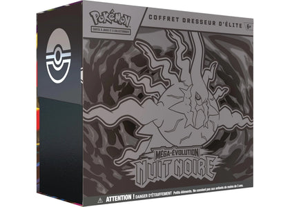 2026 Pokémon Mega Evolution Pitch Black Elite Trainer Box (French) - sneakers view 2