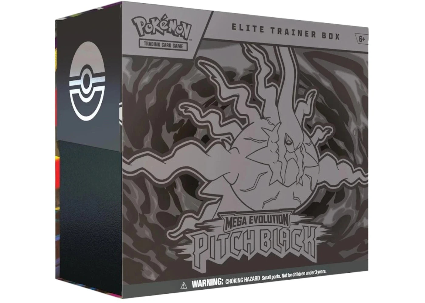 2026 Pokémon Mega Evolution Pitch Black Elite Trainer Box - vue 360