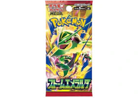 2026 Pokémon Mega Evolution Storm Emeralda Booster Pack (Japanese)