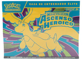 2026 Pokémon Mega Evolutions Ascended Heroes (Spanish) Elite Trainer Box - vue 360