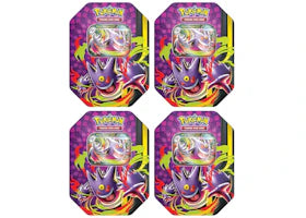 2026 Pokémon Mega Gengar Mega Moonlit Tin 4x Lot - vue 360