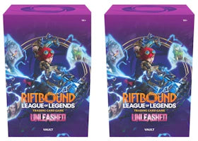 2026 Riftbound League of Legends Unleased Vault 2x Lot - vue 360