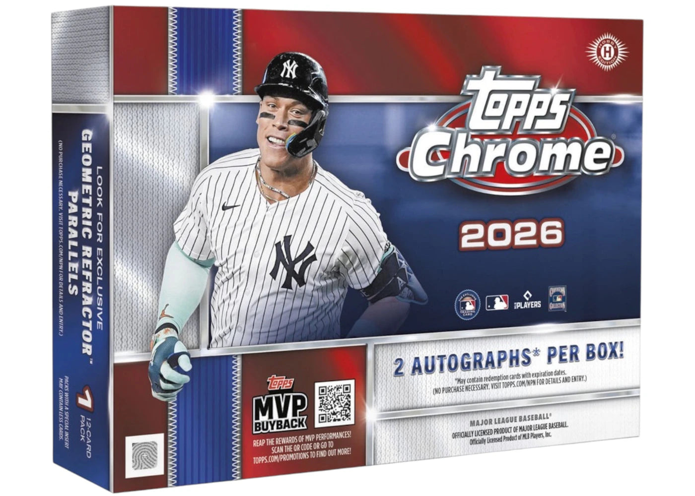 2026 Topps Chrome Baseball Delight Box - vue 360