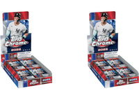 2026 Topps Chrome Baseball Hobby Box 2x Lot