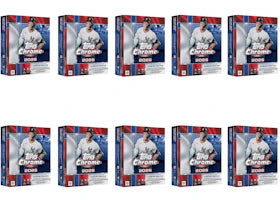 2026 Topps Chrome Baseball Mega Box 10x Lot - vue 360