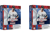 2026 Topps Chrome Baseball Mega Box 2x Lot