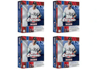 2026 Topps Chrome Baseball Mega Box 4x Lot