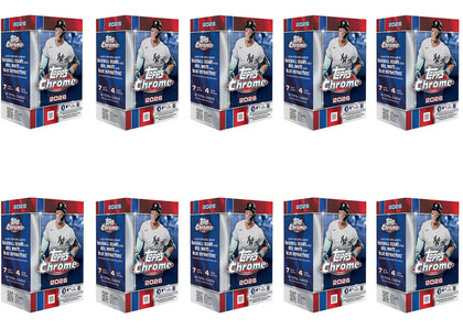 2026 Topps Chrome Baseball Value Box 10x Lot - product view 2