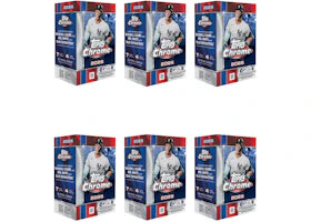2026 Topps Chrome Baseball Value Box 6x Lot - vue 360