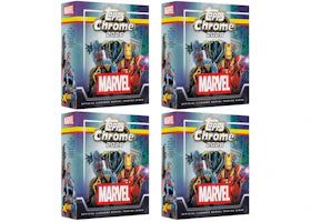 2026 Topps Chrome Marvel Comics Mega Box 4x Lot - vue 360