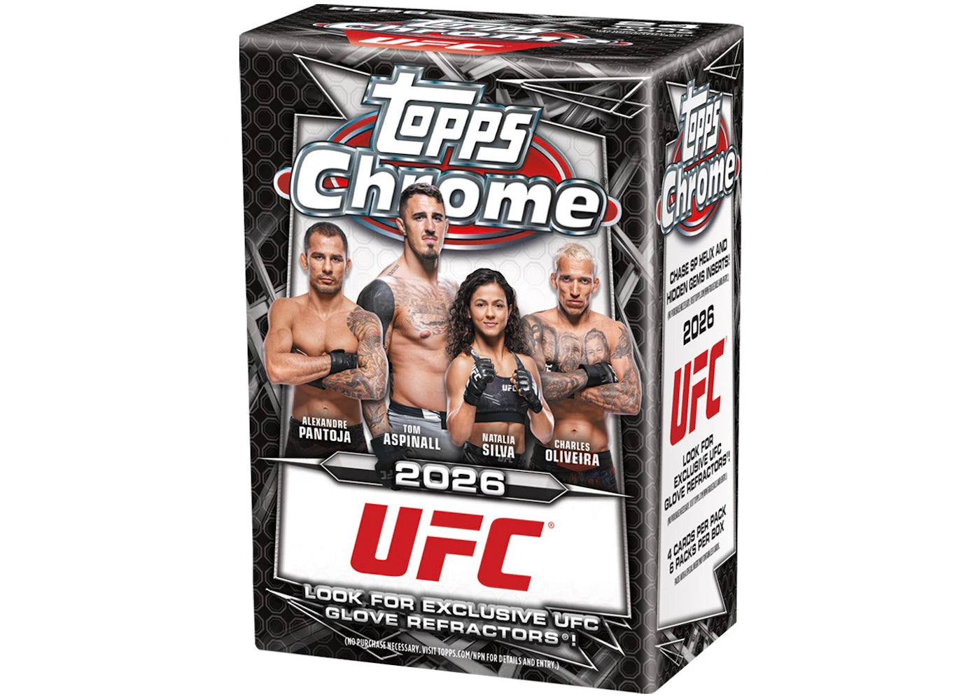 2026 Topps Chrome UFC Value Box - vue 360